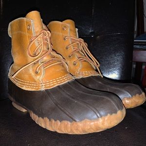 Vintage L.L. Bean duck boots